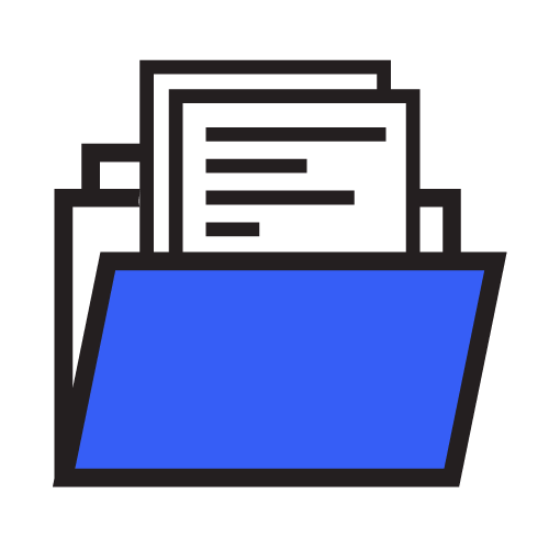 Policy & document management icon